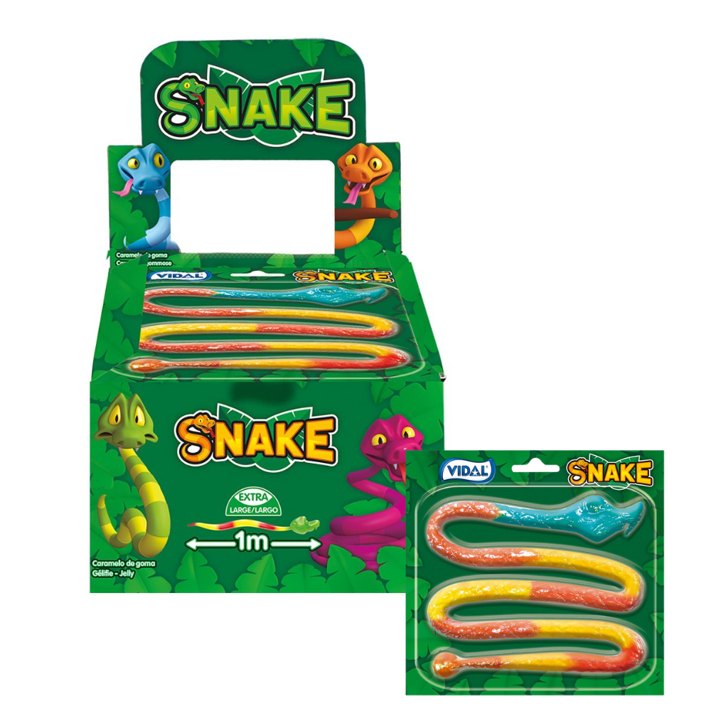 Vidal Snake Jelly 66g case of 11