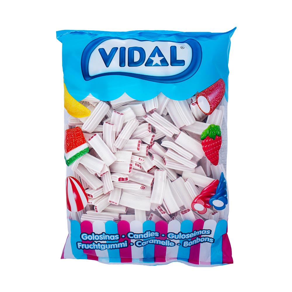 Vidal Filled Strawberry Bricks sweets