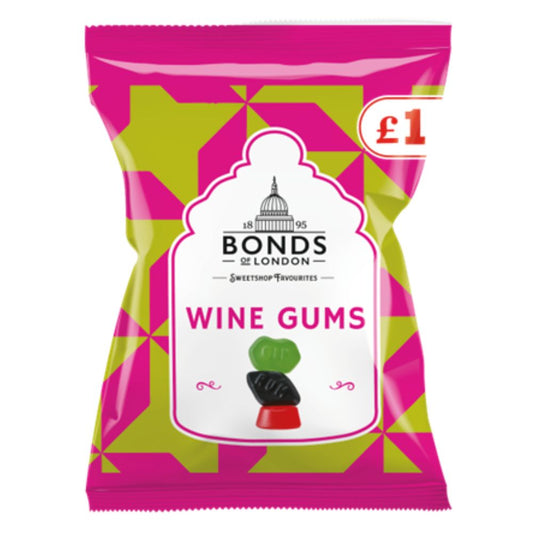 Bonds Wine Gums Bag 120g