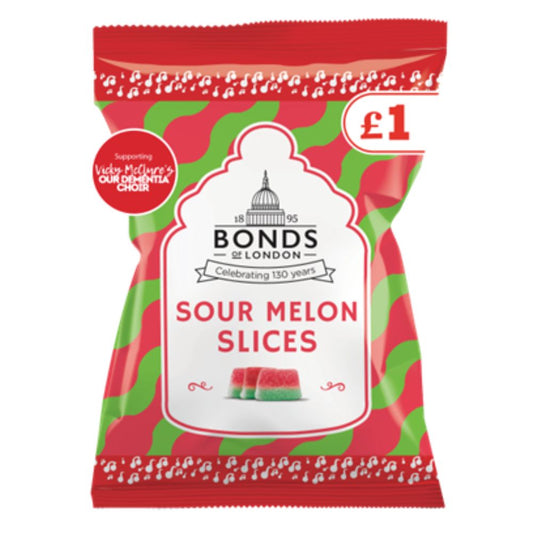 Bonds Sour Melon Slices Bags 130g