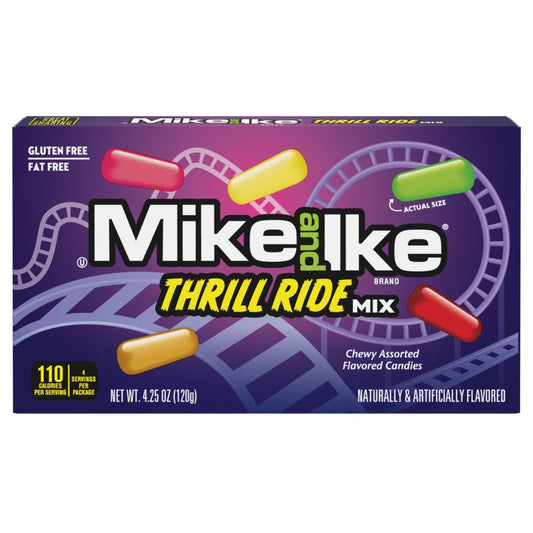 Mike & Ike Thrill Ride Mix Theatre Box 120g
