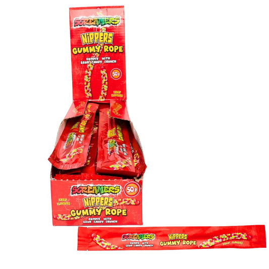 Zed Candy Screamers Nippers Gummy Rope 16.5g
