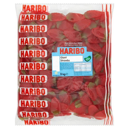 Haribo Giant Strawbs sweets