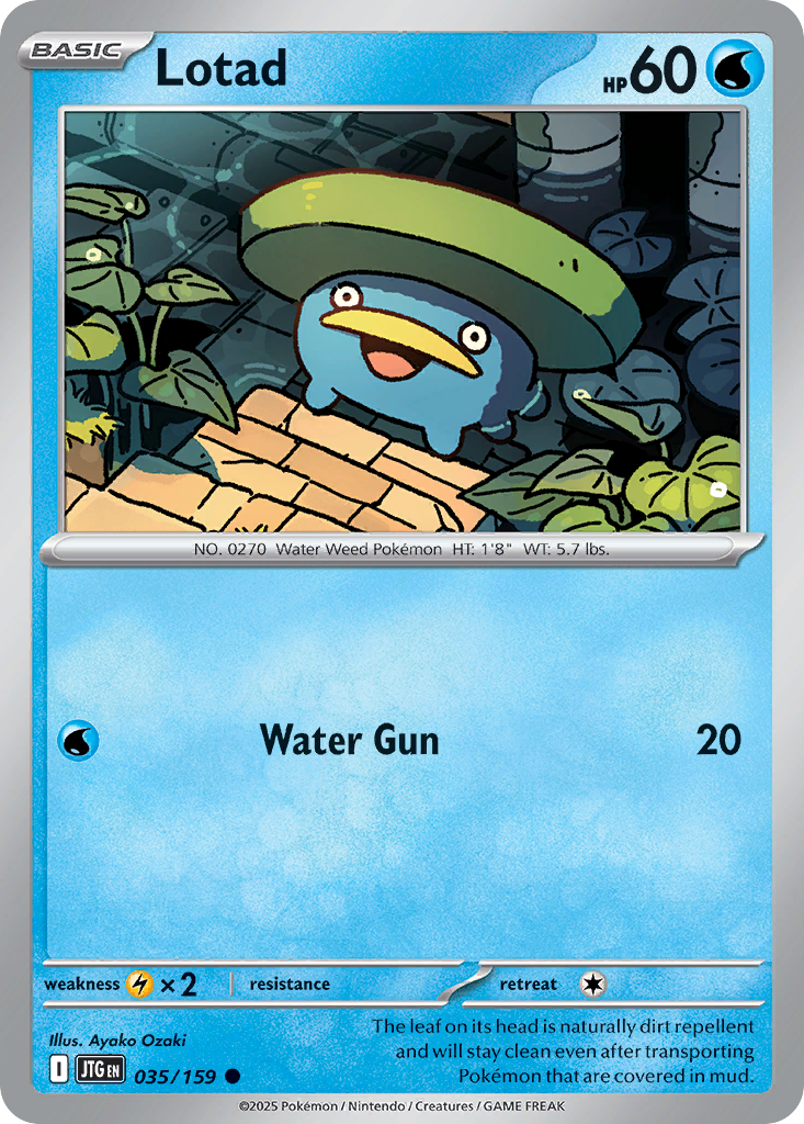 Journey Together Lotad 35/159