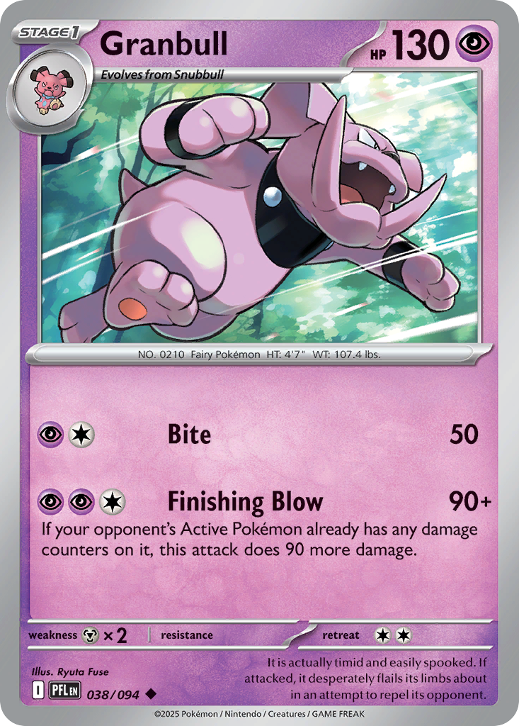 Granbull Phantasmal Flames 38/094