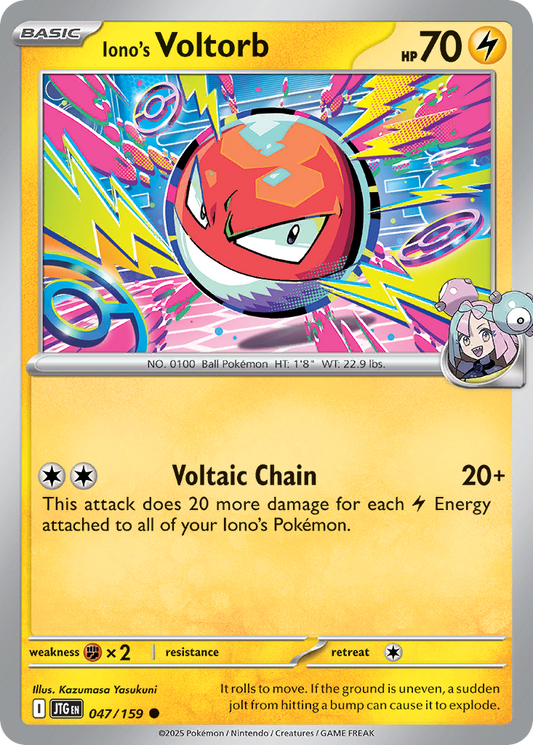 Journey Together Iono's Voltorb 47/159