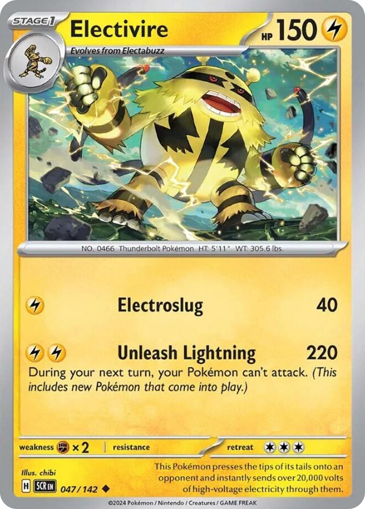 Stellar Crown Electivire 47/142