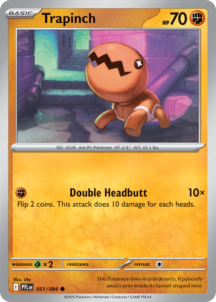 Trapinch Phantasmal Flames 51/094