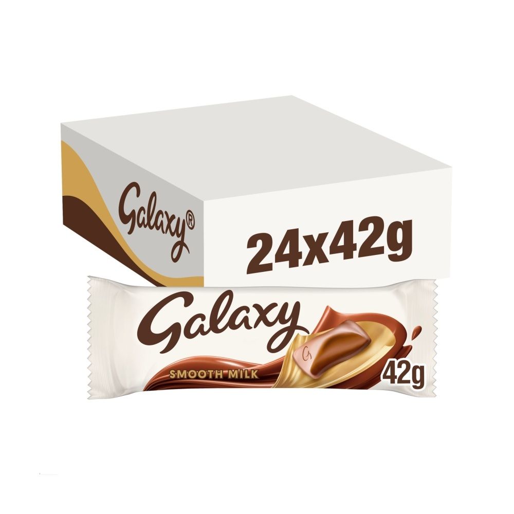 Galaxy Smooth Milk Chocolate Snack Bar 42g