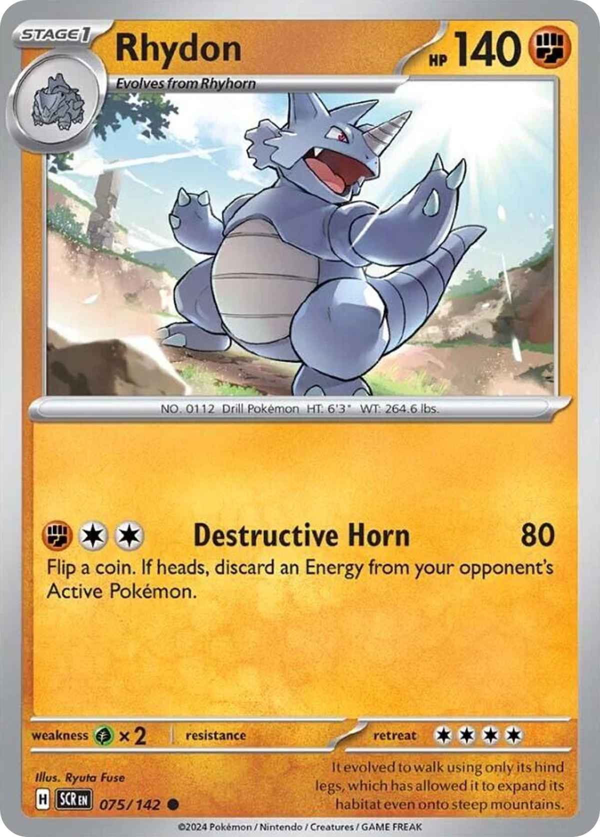 Stellar Crown Rhydon 75/142