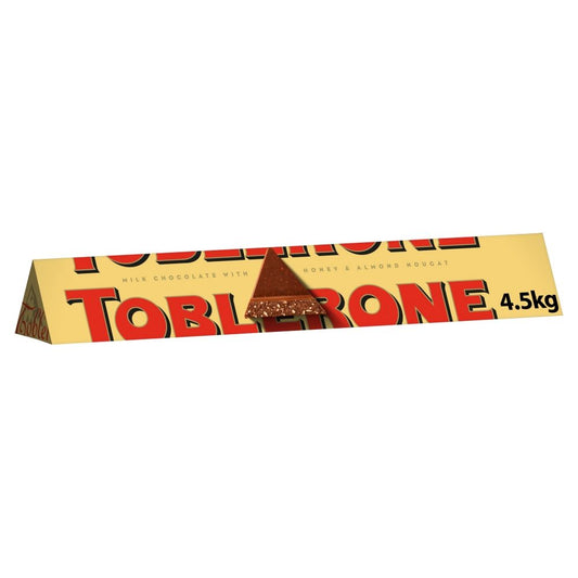Toblerone Giant Milk Chocolate Extra Large Gift Bar 4.5kg