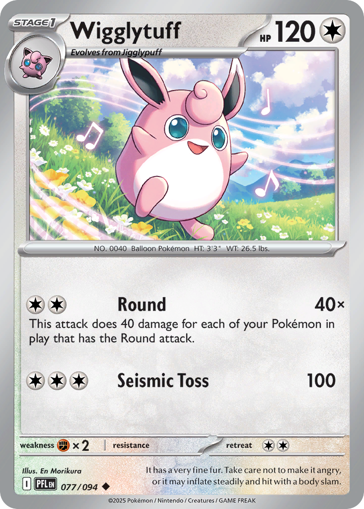 Wigglytuff Phantasmal Flames 77/094