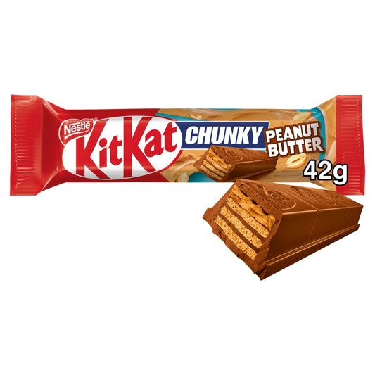 Kit Kat Chunky Peanut Butter Milk Chocolate Bar 42g
