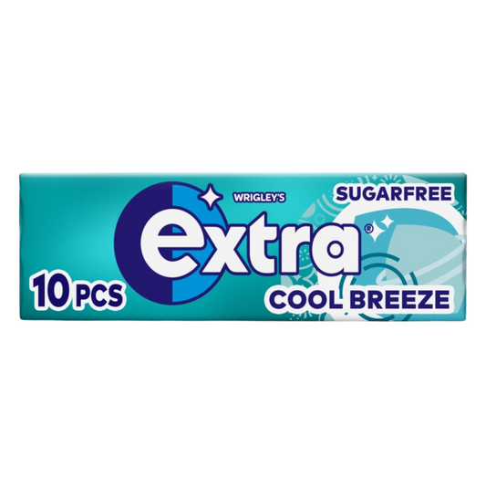 Extra Cool Breeze Sugarfree Chewing Gum (30 Packs)
