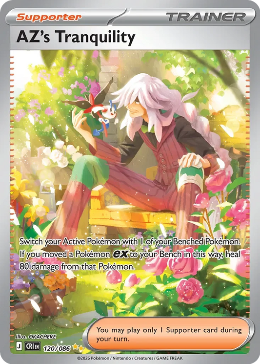 Pokémon TCG: Chaos Rising — AZ's Tranquility 120/086