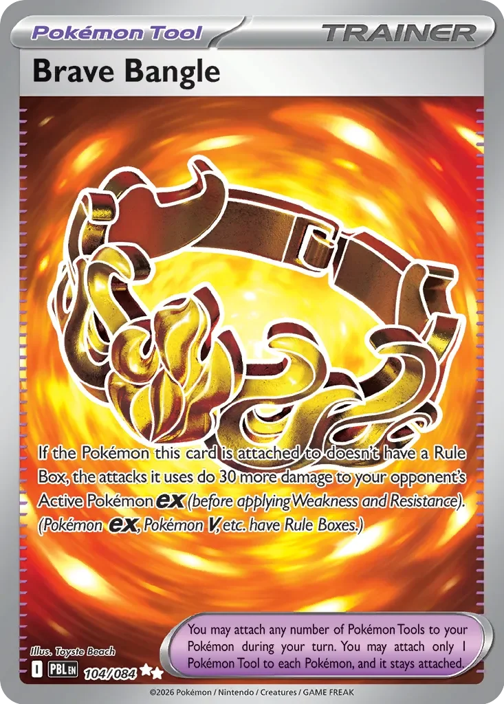 Pokémon TCG: Pitch Black — Brave Bangle 104/084