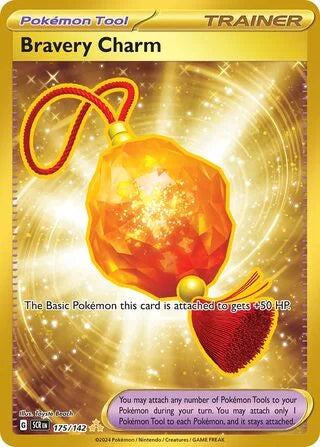 Pokémon TCG: Stellar Crown — Bravery Charm 175/142