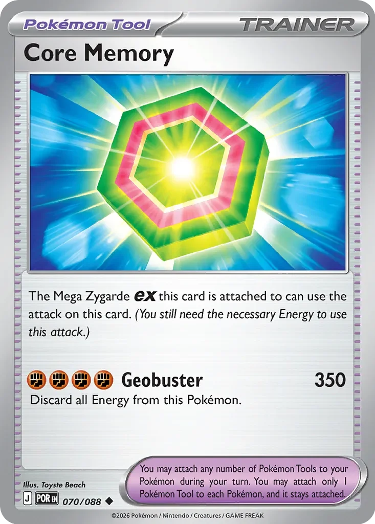 Pokémon TCG: Perfect Order — Core Memory 70/088