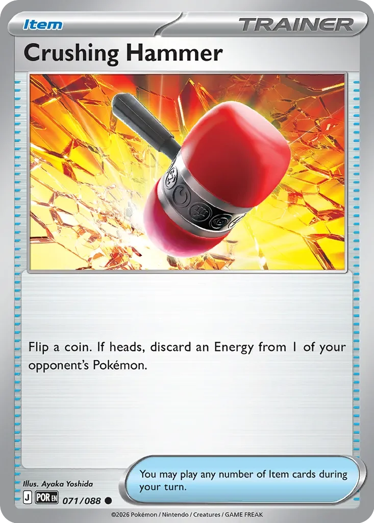 Pokémon TCG: Perfect Order — Crushing Hammer 71/088