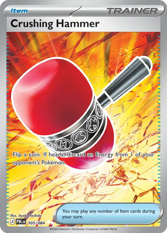 Pokémon TCG: Pitch Black — Crushing Hammer 105/084