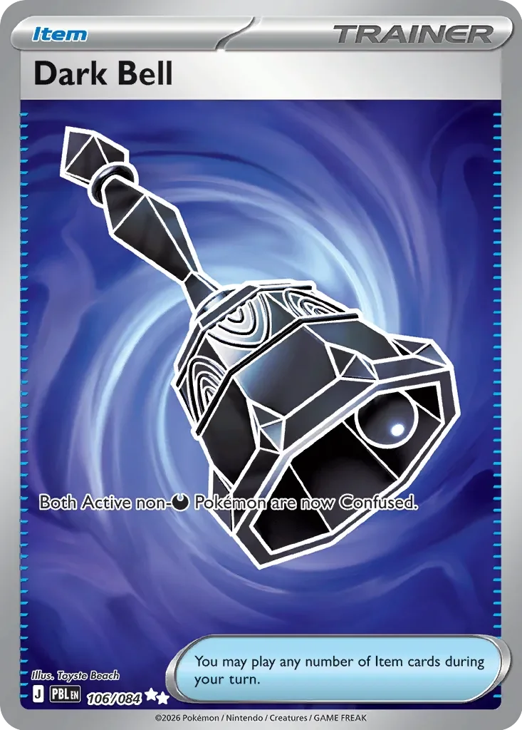 Pokémon TCG: Pitch Black — Dark Bell 106/084