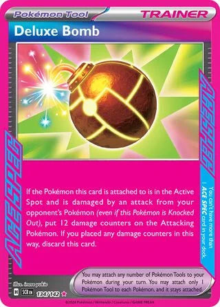 Pokémon TCG: Stellar Crown — Deluxe Bomb 134/142