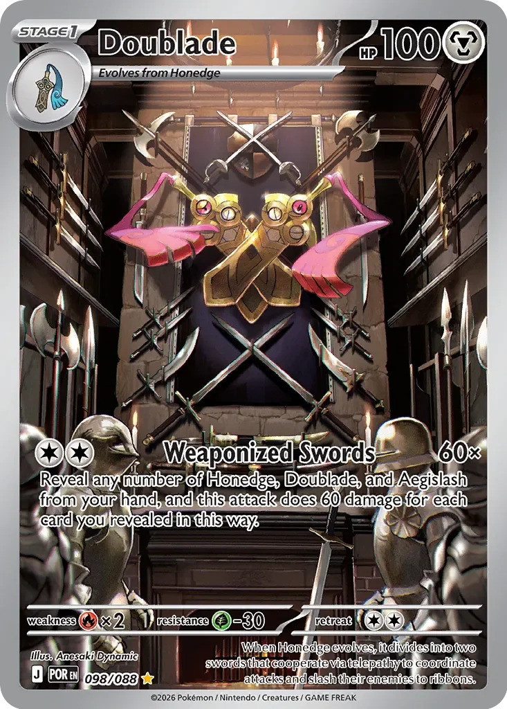 Pokémon TCG: Perfect Order — Doublade 98/088