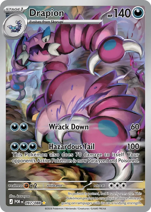 Pokémon TCG: Perfect Order — Drapion 97/088