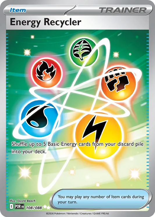 Pokémon TCG: Perfect Order — Energy Recycler 108/088