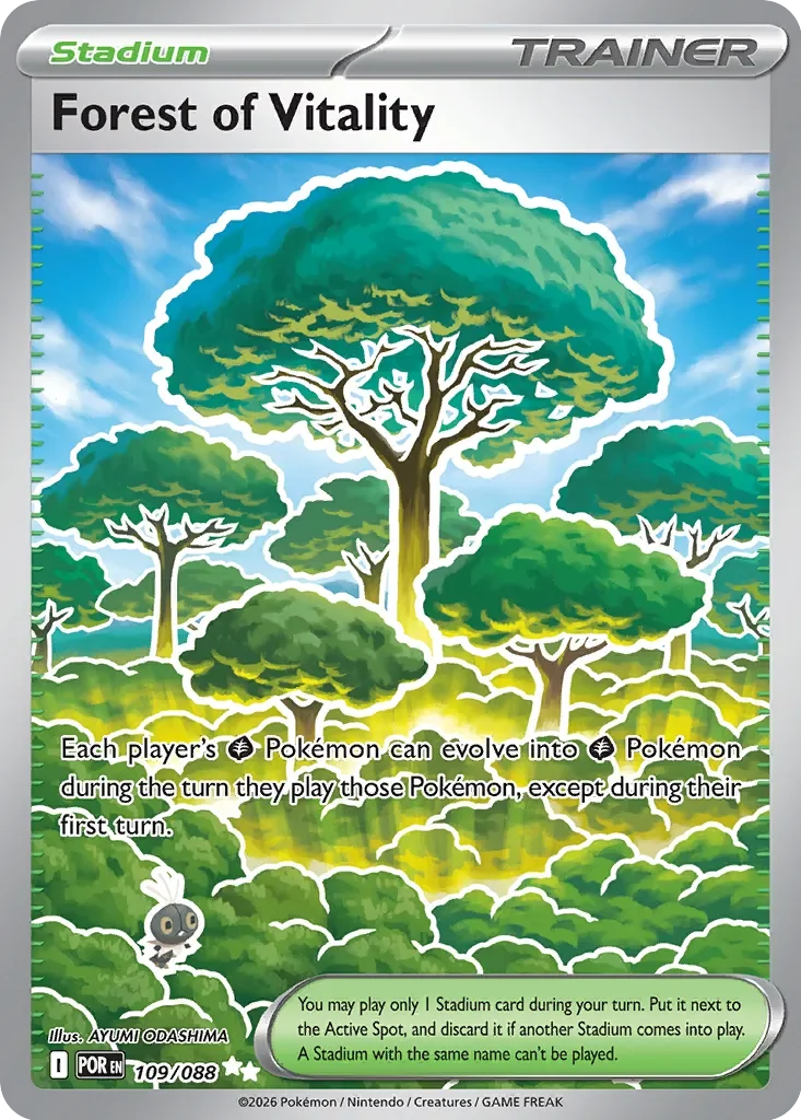 Pokémon TCG: Perfect Order — Forest of Vitality 109/088