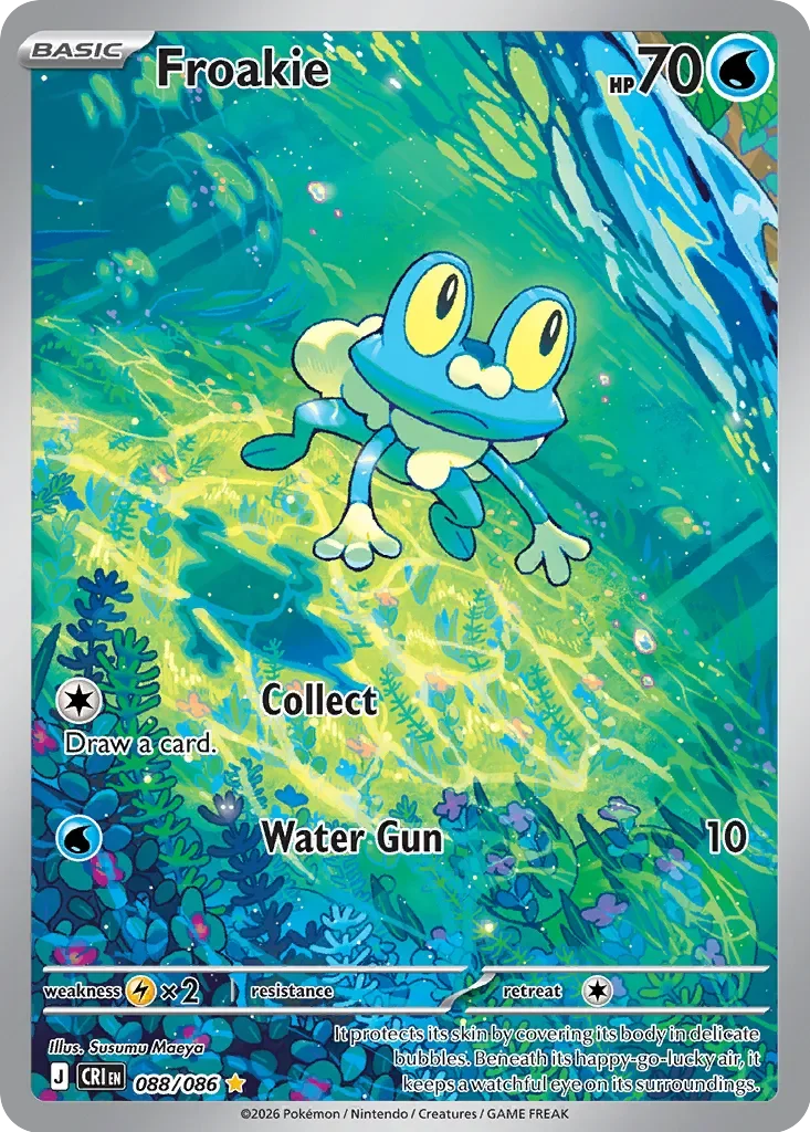 Pokémon TCG: Chaos Rising — Froakie 88/086