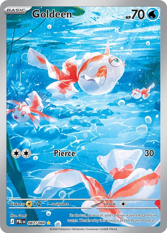 Pokémon TCG: Pitch Black — Goldeen 87/084