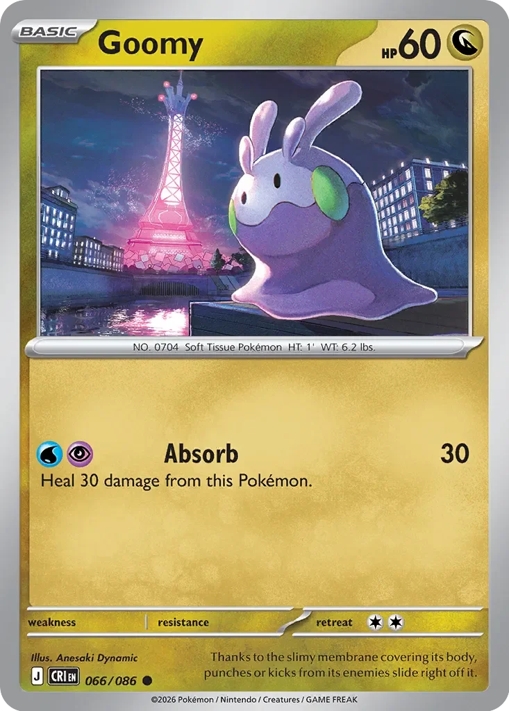 Pokémon TCG: Chaos Rising — Goomy 66/086