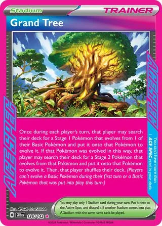 Pokémon TCG: Stellar Crown — Grand Tree 136/142