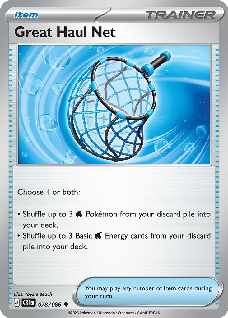 Pokémon TCG: Chaos Rising — Great Haul Net 78/086