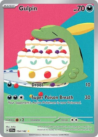 Pokémon TCG: Stellar Crown — Gulpin 154/142