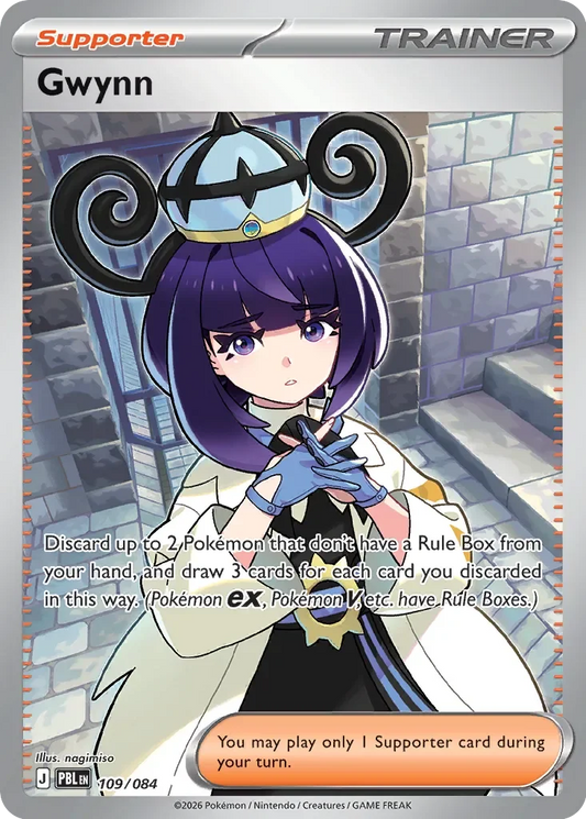 Pokémon TCG: Pitch Black — Gwynn 109/084