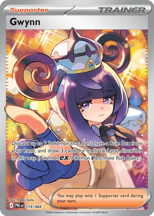Pokémon TCG: Pitch Black — Gwynn 119/084