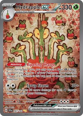Pokémon TCG: Stellar Crown — Hydrapple ex 167/142