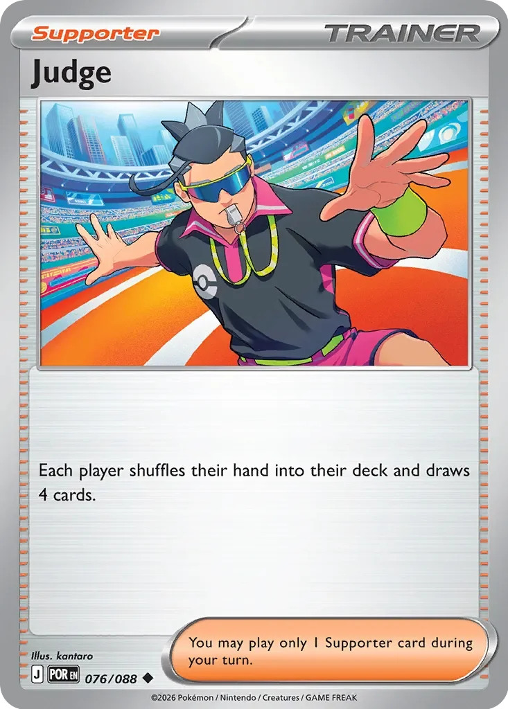 Pokémon TCG: Perfect Order — Judge 76/088