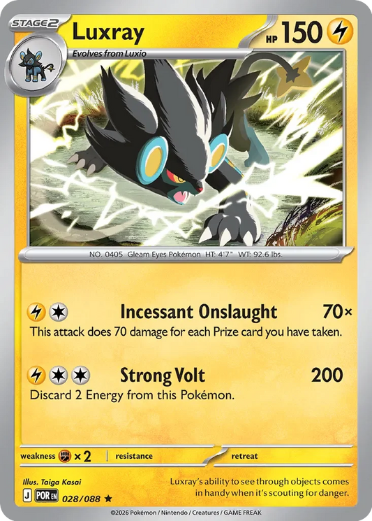 Pokémon TCG: Perfect Order — Luxray 28/088