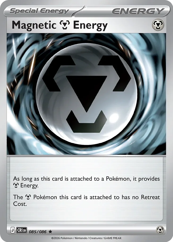 Pokémon TCG: Chaos Rising — Magnetic Metal Energy 85/086