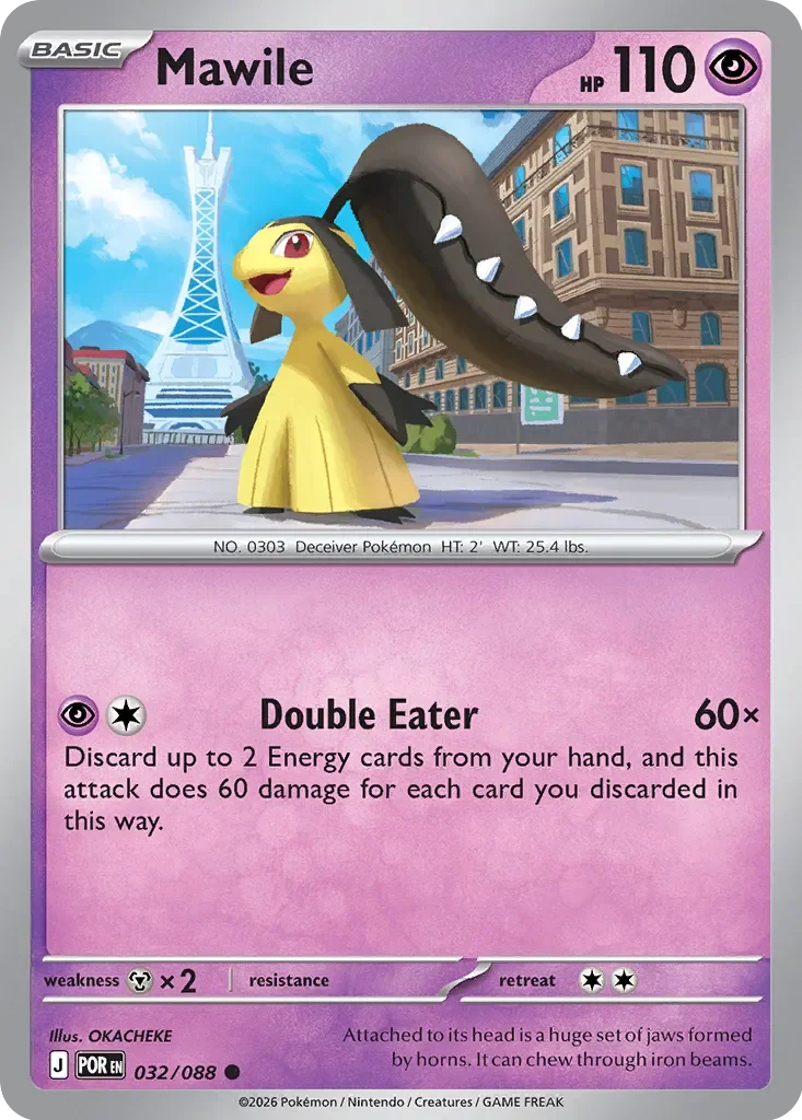 Pokémon TCG: Perfect Order — Mawile 32/088