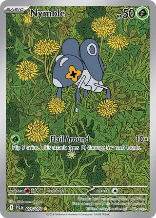 Pokémon TCG: Phantasmal Flames — Nymble 96/094