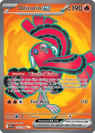 Pokémon TCG: Phantasmal Flames — Oricorio ex 110/094