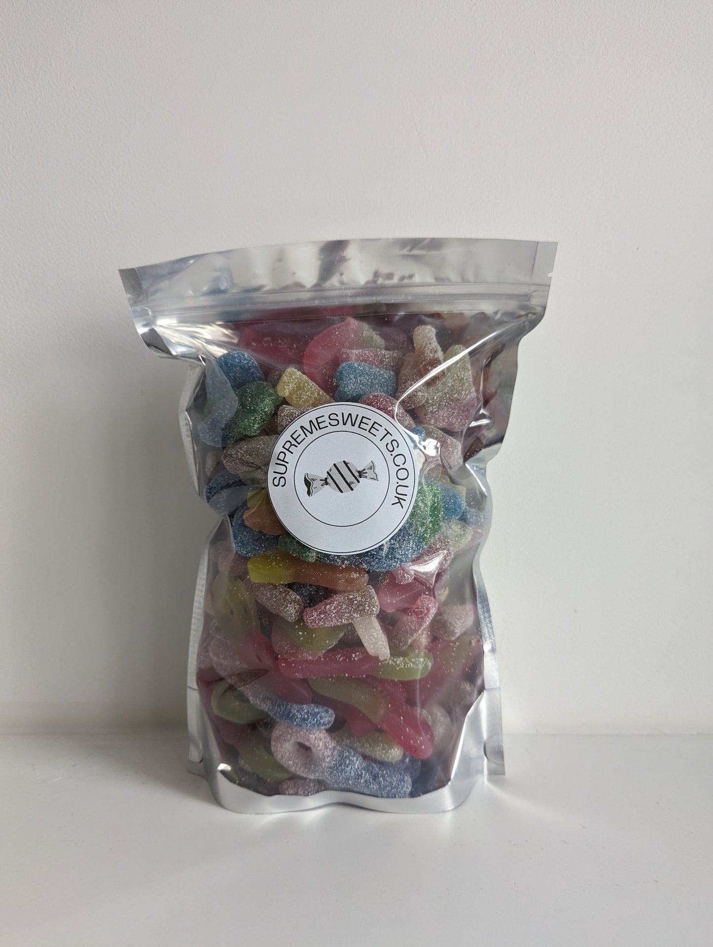 Supreme - 250g Vegan Mixed Pick & Mix Sweets-  Retro Candy Sweeties Assortment, Gummy Jelly Fizzy Gift Chewy Pick n Mix