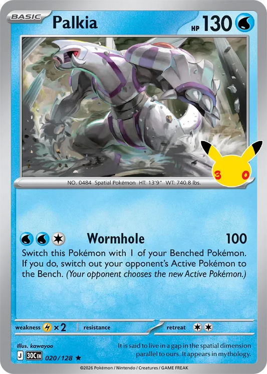 Pokémon TCG: 30th Celebration — Palkia 20/128