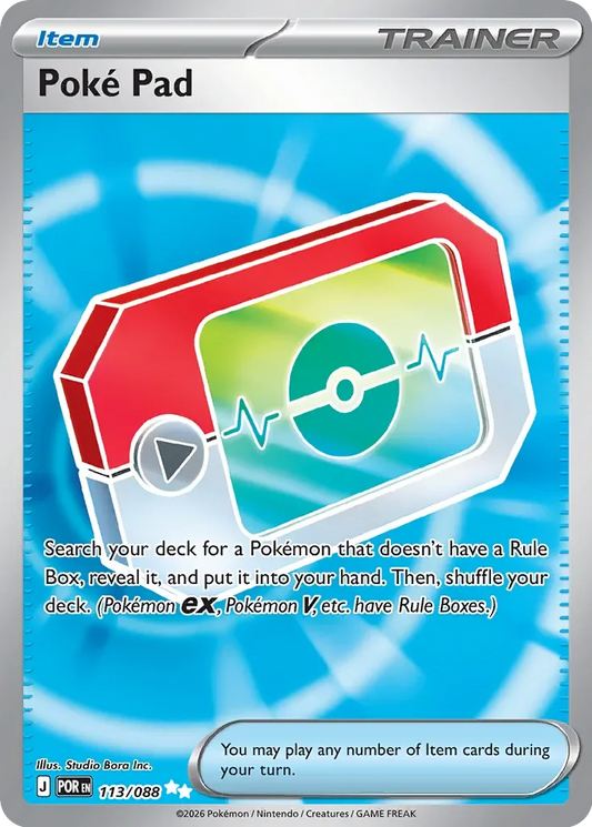 Pokémon TCG: Perfect Order — Poké Pad 113/088