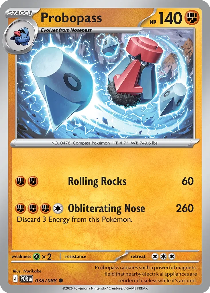 Pokémon TCG: Perfect Order — Probopass 38/088