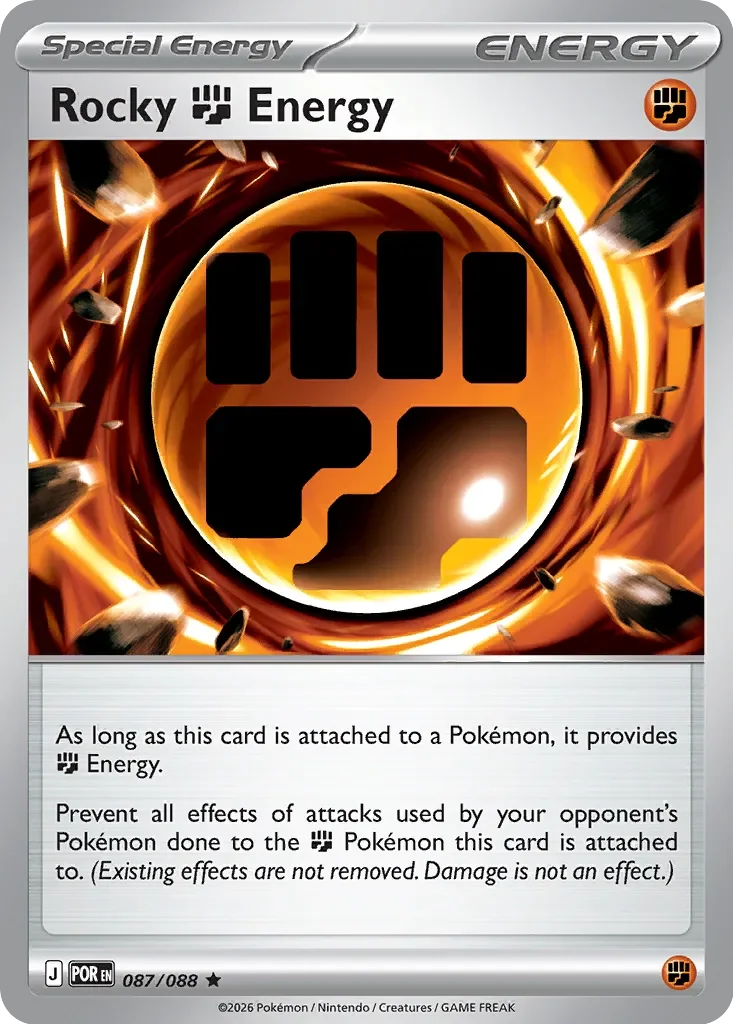 Pokémon TCG: Perfect Order — Rocky Fighting Energy 87/088